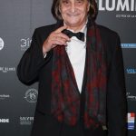 La 22e Ceremonie des Lumieres, Theatre de La Madeleine, Paris, France 30/01/2017. a l'image: Portrait souriant de l'acteur francais Jean Pierre Leaud (Prix du meilleur acteur)